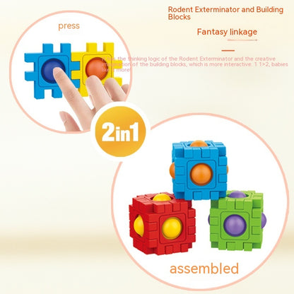 Assembling Building Blocks 3D Puzzle Model Press To Construct Children's Fun Interactive Educational Toys 14164c0a aa2a 4276 