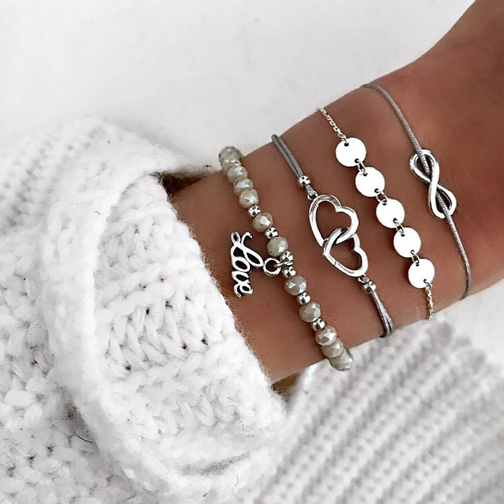 Bohemian Bracelets & Bangles Set Vintage Bead Boho Charm Bracelet For Women Jewelry Accessories Pulseras Mujer Bijoux Femme 1