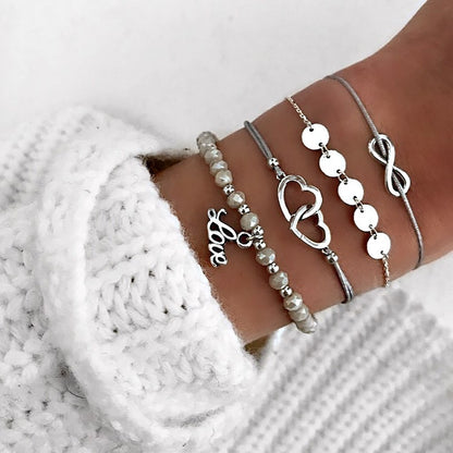 Bohemian Bracelets & Bangles Set Vintage Bead Boho Charm Bracelet For Women Jewelry Accessories Pulseras Mujer Bijoux Femme 1