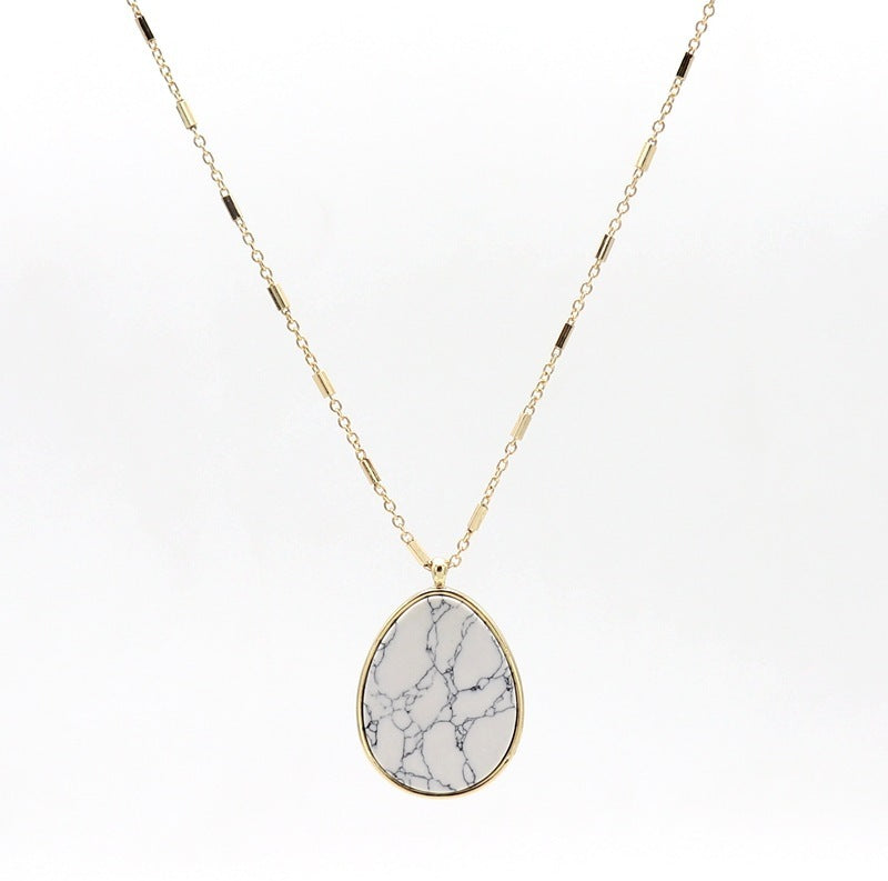 European And American Style Jewelry Drop-shaped Turquoise Inlaid 1420cfcb 2426 4cd1 88cb 3b581a93d110