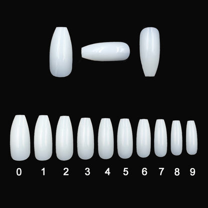 500 transparent  natural fake nails - HD Wireless Product #6