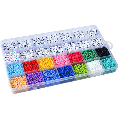 28 Grids 3mm Glass Rice Beads DIY Beaded Bracelet Material - HD Wireless Product #3