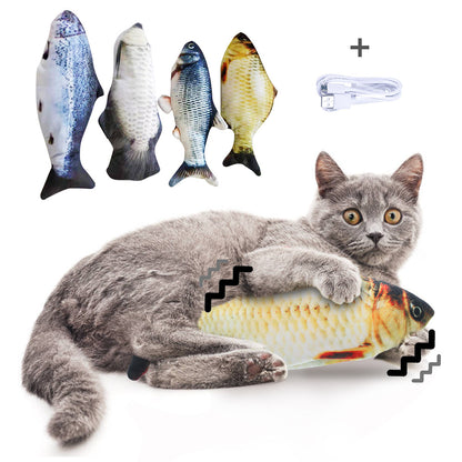 Without Cat Nip Version - Electric Jumping Fish Simulation Electric Fish Toy 1428137486254