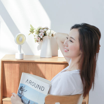 explosion desktop fan can shake the head handheld mini fan portable accompanying USB charging OEM OEM 1428291383505