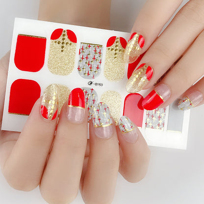Imitation Nail Art Stickers 3D Hot Nail Stickers 1429273738226