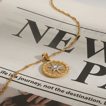 Parker Gold Star Pendant Necklace