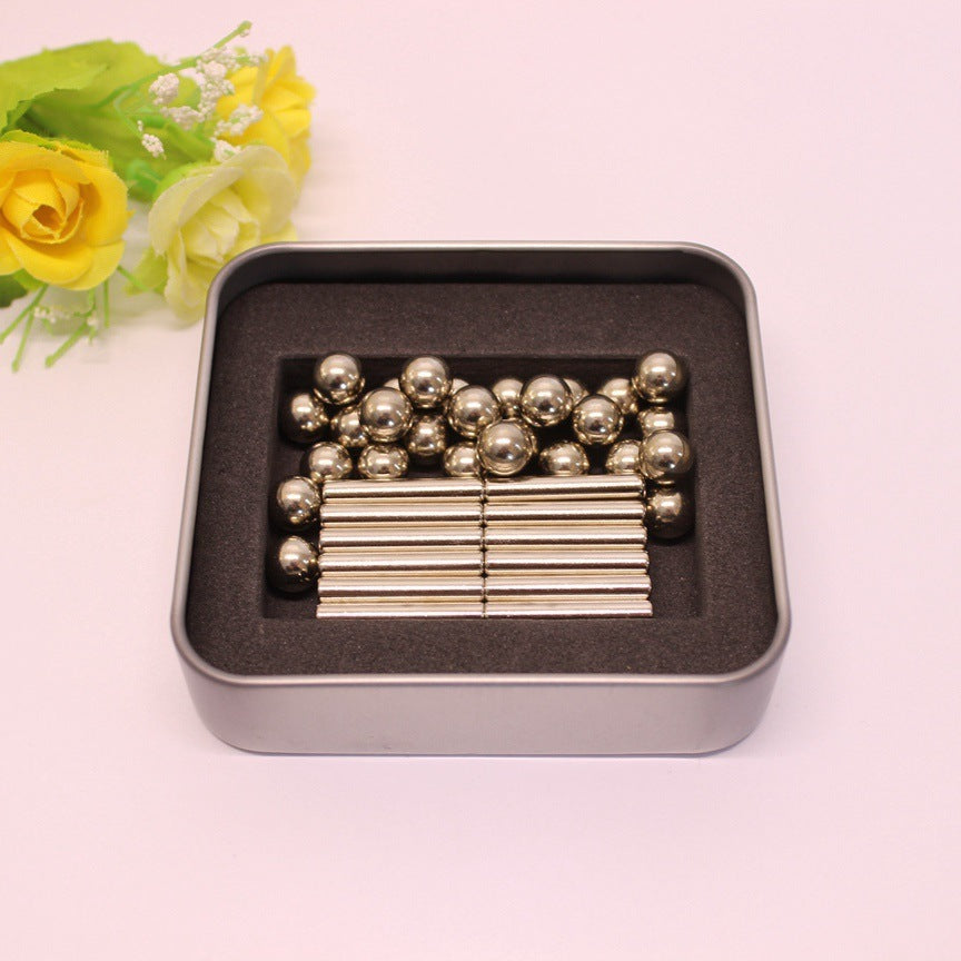 36 Magnetic rods 27 steel ball color magnetic rods - HD Wireless Product #8