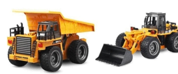 Channel remote control excavator alloy version 2.4G wireless remote control vehicle engineering vehicle excavator children's 