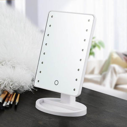 Makeup mirror with lamp desktop mirror 1437476091342