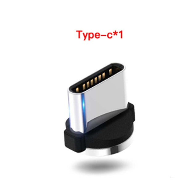 Compatible with Apple, Flowing Ligh Magnetic Streamer Data Line Cable for Iphone Android Typec - 图片 11