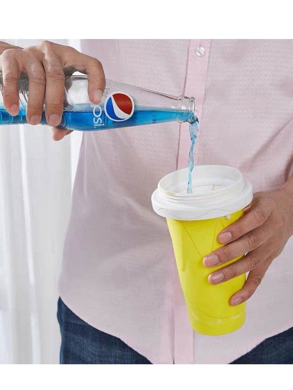 One Pinch Into An Slushy Cup, Shake The Smoothie Cup, And The Second Fast Cooling Cup Becomes A Pinch Cup. 1438004254560