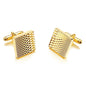 18K Gold High Quality Men's Shirt Cufflinks - HD Wireless Product #5
