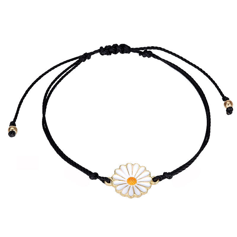 Woven Sunflower Bracelet 1441038290105