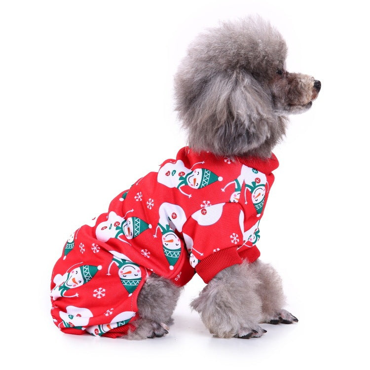 Dog supplies pet christmas clothes 1444690429556