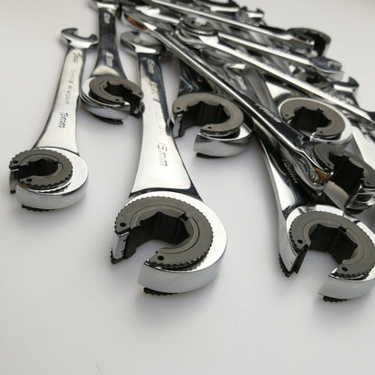 Oil pipe ratchet wrench 1446123091979