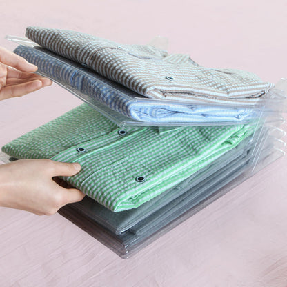 10 Layer Clothes Storage Board Fold Clothing Organizer Shirts Folder Backpack T-shirt Document Closet Drawer Divider Organizer - HD Wireless Product #2