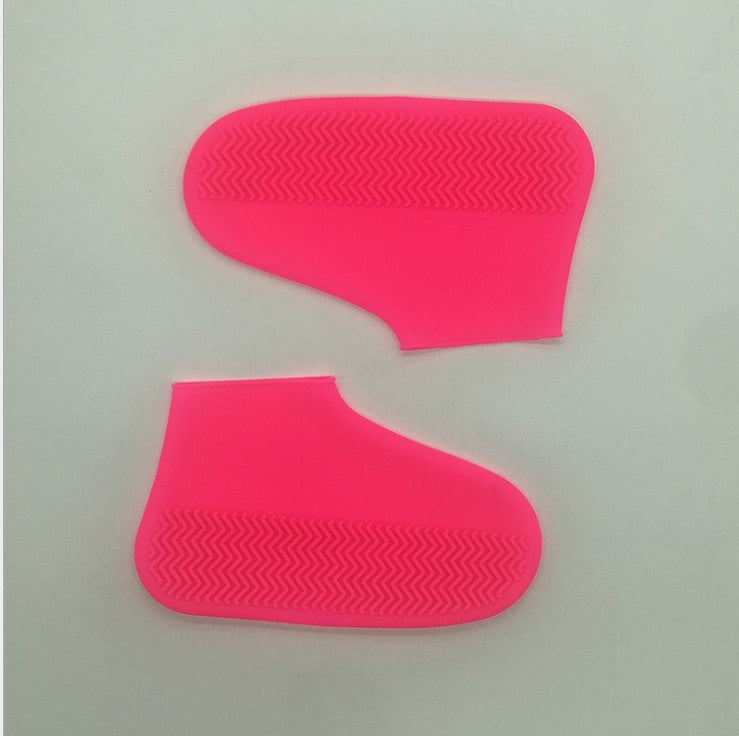 Men and women hiking slip wearable easy to carry silicone rain boots 1449149266848