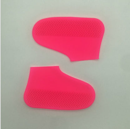Men and women hiking slip wearable easy to carry silicone rain boots 1449149266848