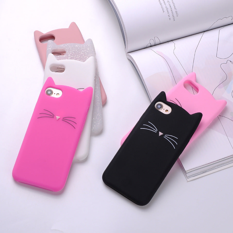 Cat ears and whiskers phone case 1449343861680