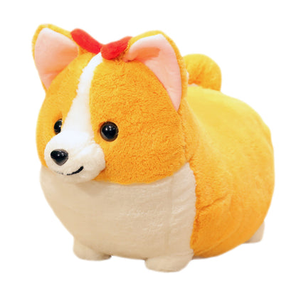 Peach Heart Butt Corgi Doll Corgi Dog Plush Toy 1450704520833
