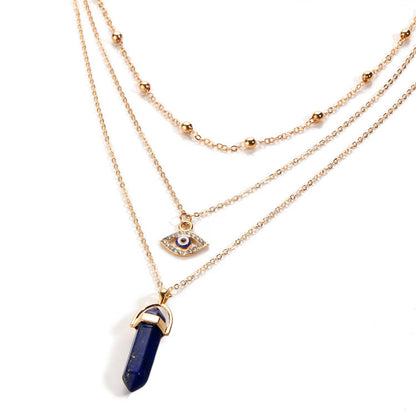 Diamond Eye Pendant Triple Chain 1450889867020 864a4bfd d578 49f1 bb0b 2b06f07103bf