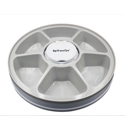Dogs Timing Six-grid Feeder Cat Quantitative Music Automatic Feeder 1456208767802