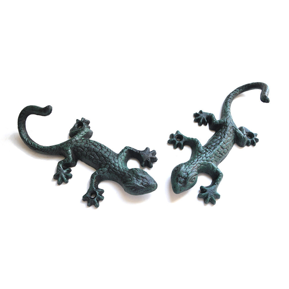 Wrought Iron Gecko Hook American Cast Iron Garden Hook 14577ed3 5354 458f 8219 48ac9d878a3d