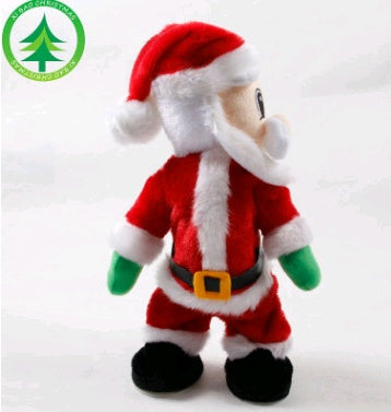 Christmas Decorations Electric Santa Toys Creative Twist Music Santa Claus Dolls 1458858325617