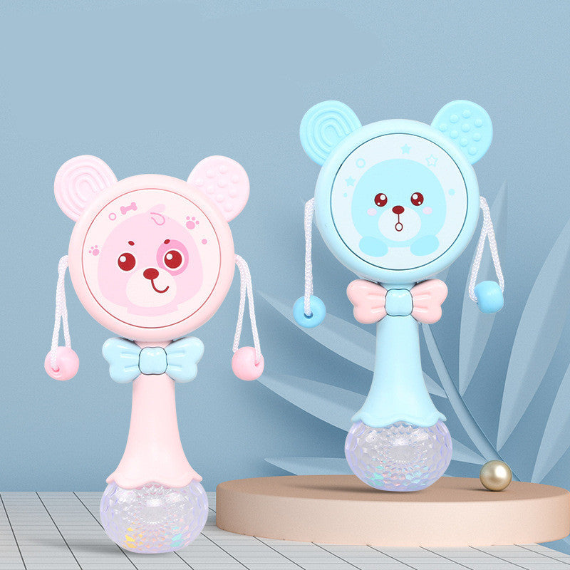 Baby Music Teether Rattle Animals Cartoon Toys 1459262817281
