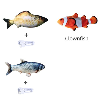 Without Cat Nip Version - Electric Jumping Fish Simulation Electric Fish Toy 145c61a7 0410 4b71 9c46 ea93840773c7