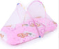 Portable Foldable Baby Kids Infant Bed Dot Zipper Mosquito Net Tent Sleeping Cushion 1461354234976