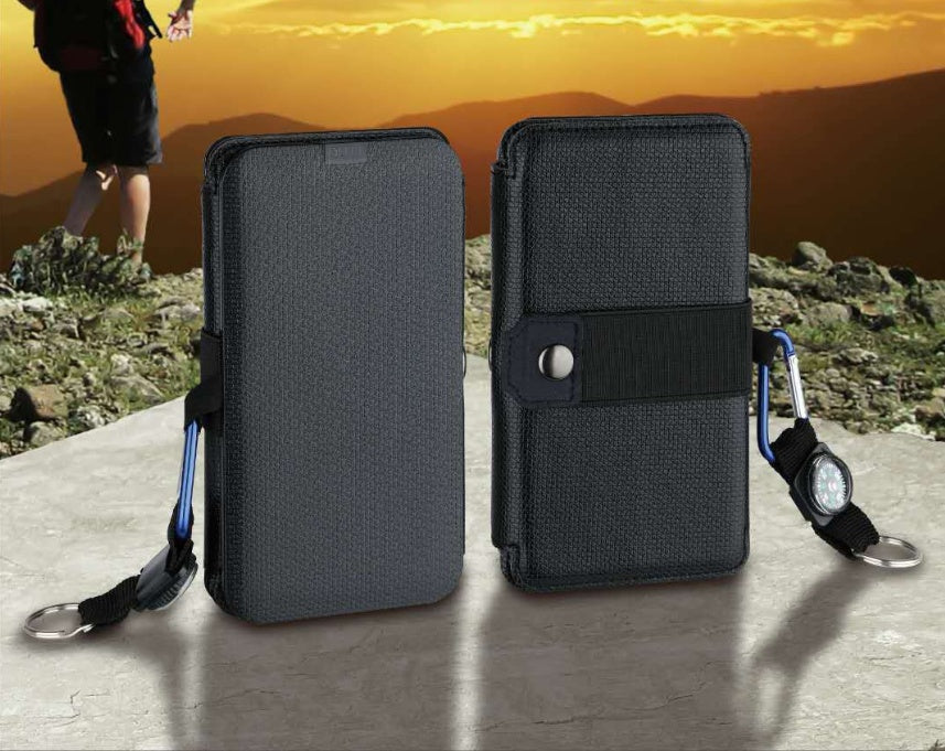 Outdoor 8W folding solar charger Direct charging collapsible solar package Off-road emergency mobile power supply - 图片 2