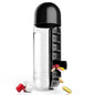 Outdoor Portable One Week Water Cup With Medicine Box 1474803908592