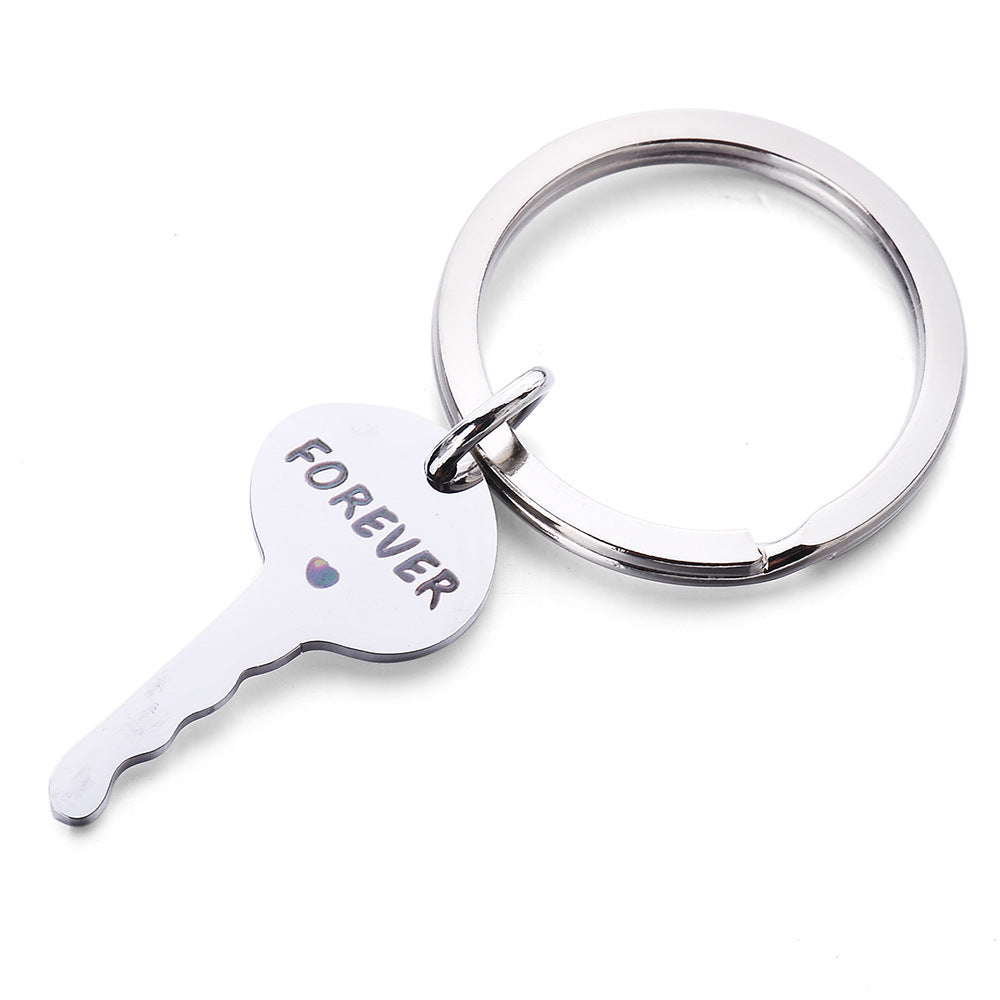 Popular Heart-shaped Keychain Set Keychain 1475298203022