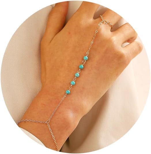 Small Rice-shaped Beads Rice Beads Zircon Pearl Ring Chain Love Finger Chain Ornament 147540eb 6336 439f 85e6 223aae7f55e1