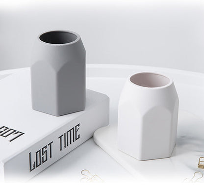 Simple solid silicone pen holder - 图片 2