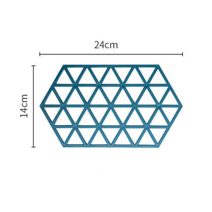 Hexagonal anti-scalding pot coaster 1478392147623