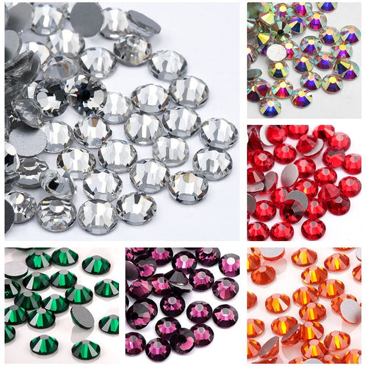 Nail drill glass flat drill rhinestone 1478809051982