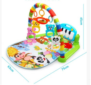 Baby Pedal Piano Baby Music Fitness Stand Toy Baby Fitness Device 14789350813195