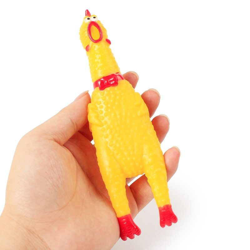 Screaming Chicken Pet Toy Venting Screaming Creative Prank 1479245207796