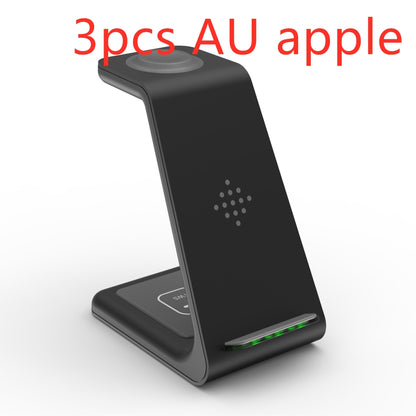 3 In 1 Fast Charging Station Wireless Charger Stand Wireless Quick Charge Dock For Phone Holder - 图片 7