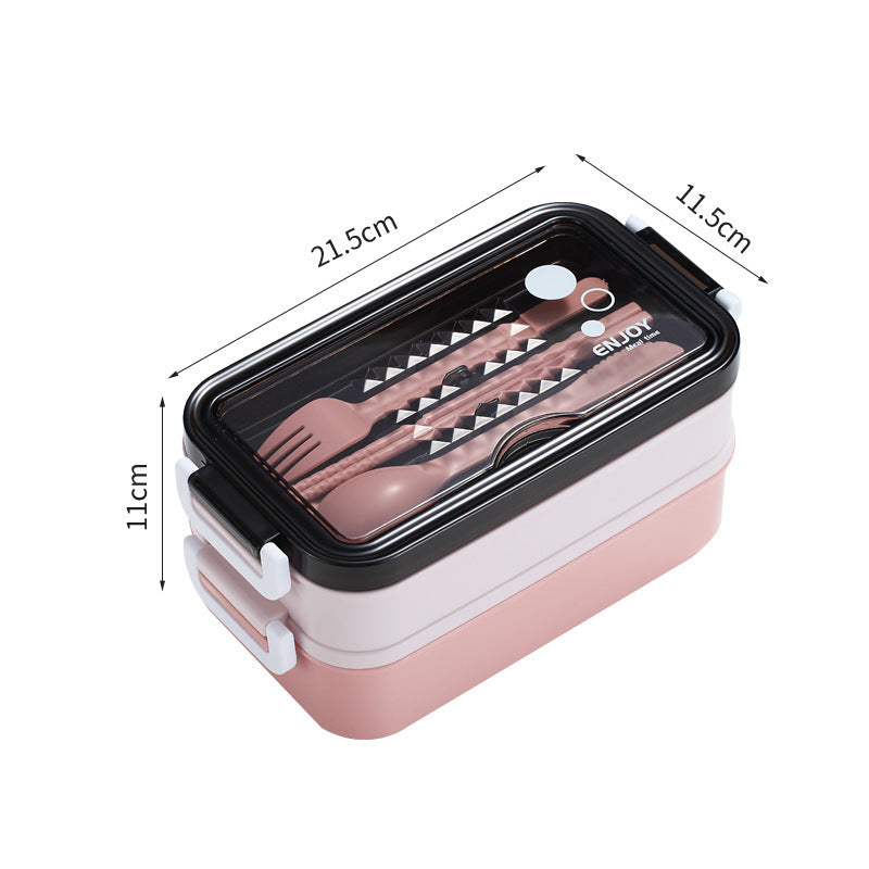 MultilayerLlunch Box Bento Box Plastic Office Car Available 1481081716316