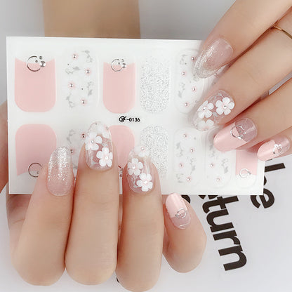 Imitation Nail Art Stickers 3D Hot Nail Stickers 1481818607938
