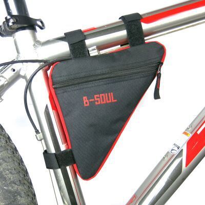 Saddle bag riding bicycle mountain bike bag triangle tool kit upper tube beam bag bicycle equipment accessories 1484774523072