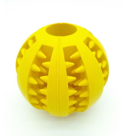 Pet Slow Feeder Dog Toy Cute Funny Rubber Dog Ball Toy 1492602333778