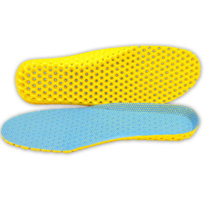 Sports insoles military training men and women sweat odor and breathable thickening shock absorption basketball running insol