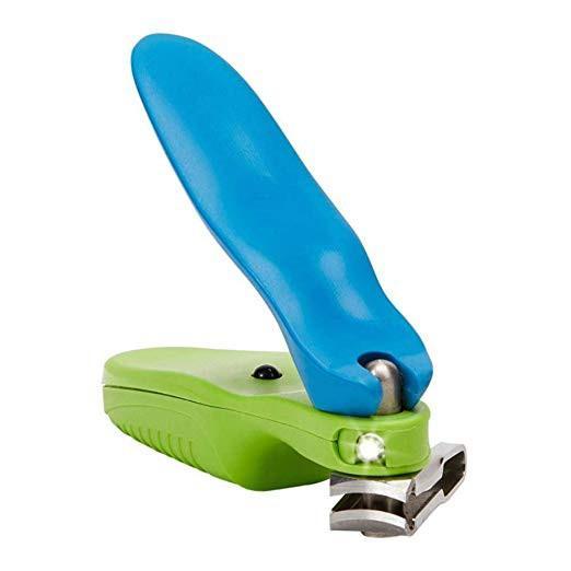 Handle 150 Degree Swivel Nail Clipper with LED Light 1495500705171