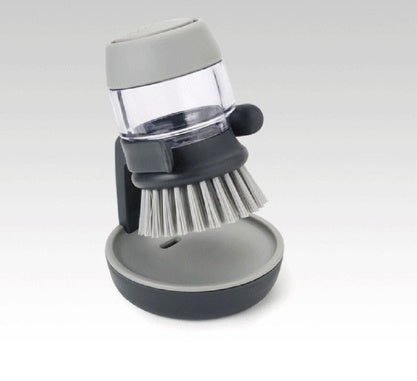 Dishwashing And Pot Washing Brush With Liquid Soap For Tableware 1497316820126