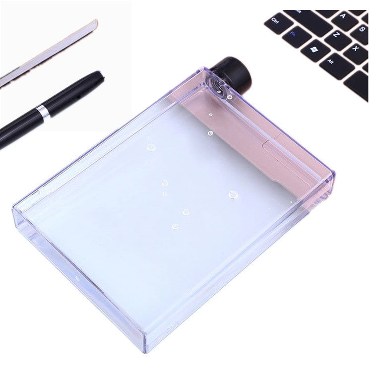 Fall-Proof And Leak-Proof Flat Sports Bottle Plastic Water Bottle 1499269885032