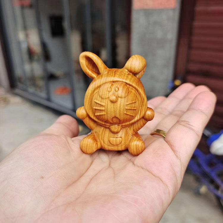 Arborvitae Wood Carving Aodao Cat Creative Crafts 14ae574b a82a 4a3a b392 ad5cdf8064a0